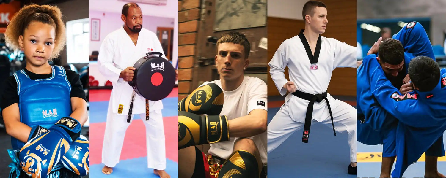 Martial arts practitioners.