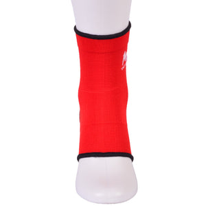 MAR-176C | Red Elasticated Fabric Ankle Support