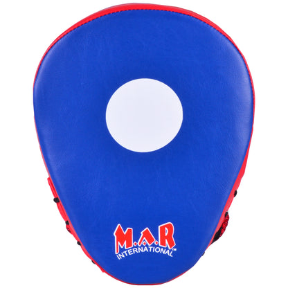 MAR-194C | Blue & Red Curved Focus Mitts