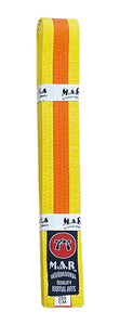 MAR-076 | Coloured Striped Grading Belts (A-J)