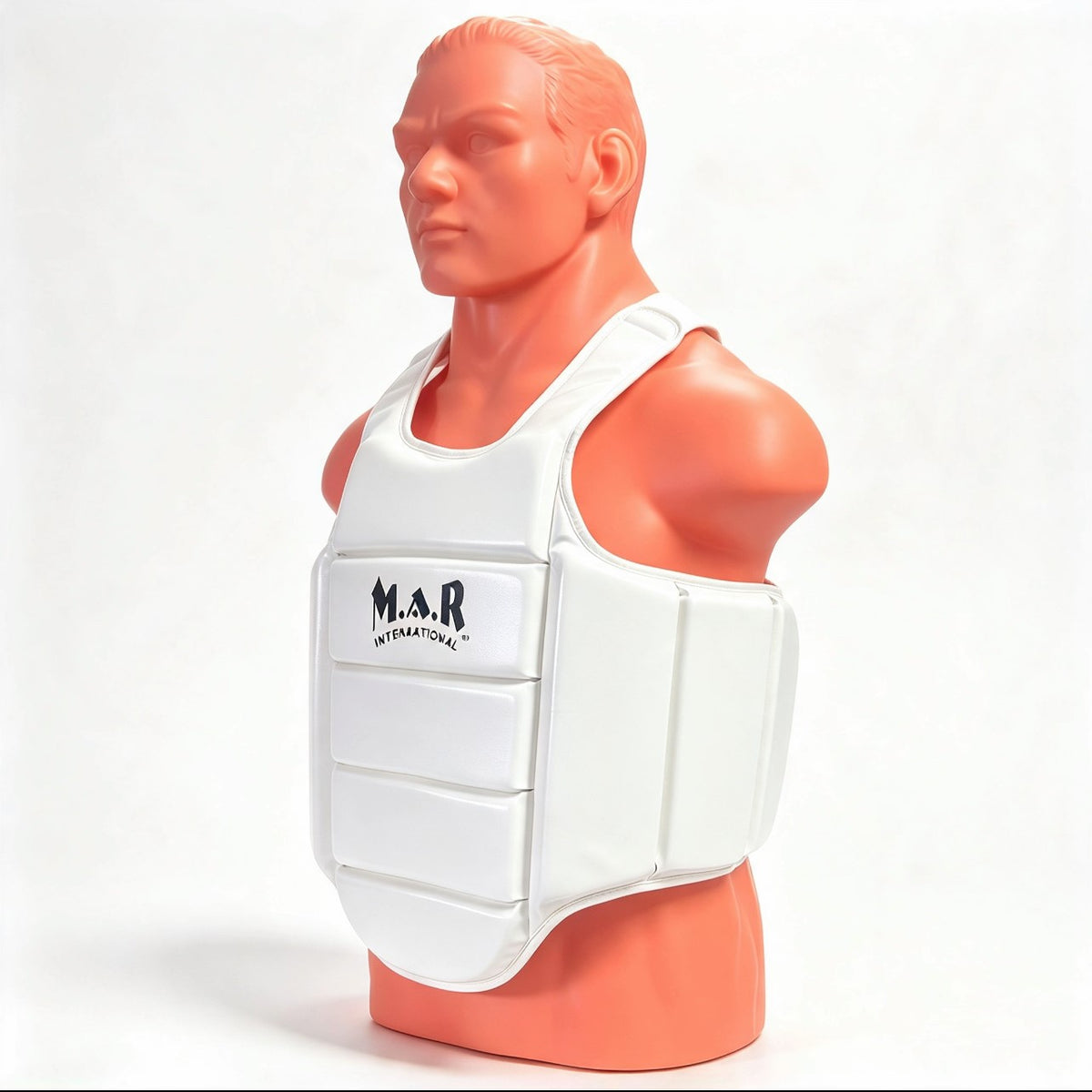 MAR-218AA | Karate Chest Guard Full White