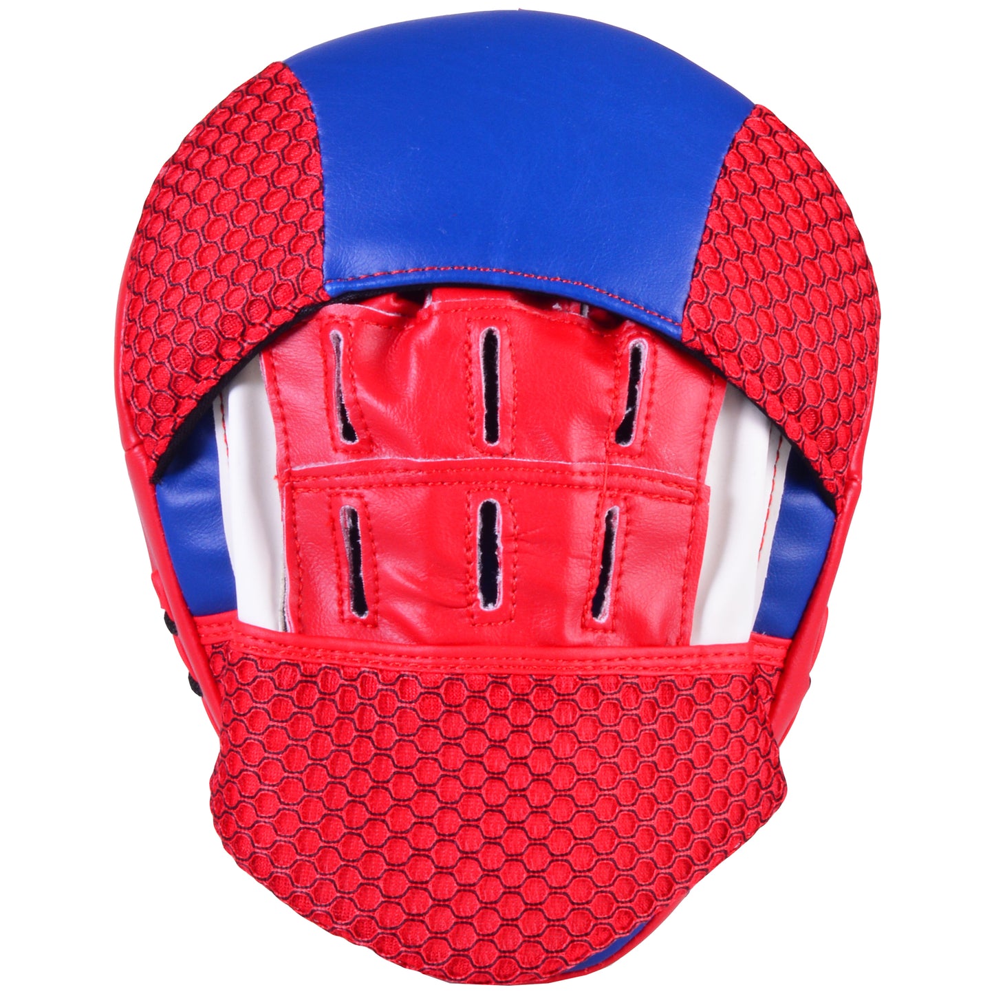 MAR-194C | Blue & Red Curved Focus Mitts