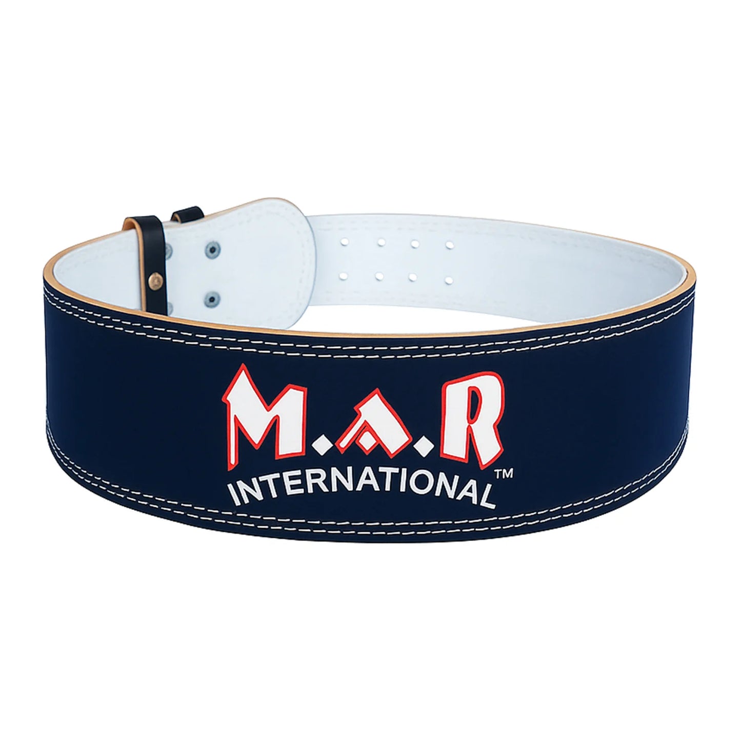 MAR-357 | Leather Thin Weight Lifting Belt - Black / Small / Wholesale - Small Accessories