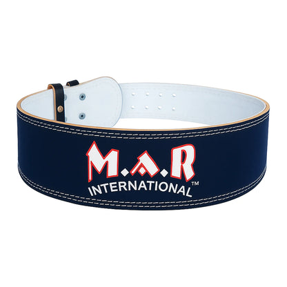 MAR-357 | Leather Thin Weight Lifting Belt - Black / Small / Wholesale - Small Accessories