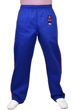 MAR-088B | Blue & Red Kickboxing & Freestyle Two-Striped Trousers