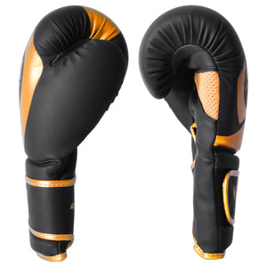 MAR-113F | Gold Boxing & Kickboxing Competition Gloves