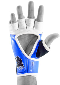MAR-404 | Blue+White IPPON MMA Gloves