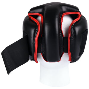 MAR-127B | Black Kickboxing/Boxing Head Guard For Training