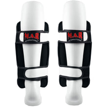 MAR-153D | Multilayered White Shin Guards