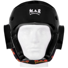 MAR-160B | Black Dipped Foam Martial Arts Head Guard