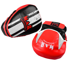 MAR-195B | Red & Black Small Pro Curved Focus Mitts