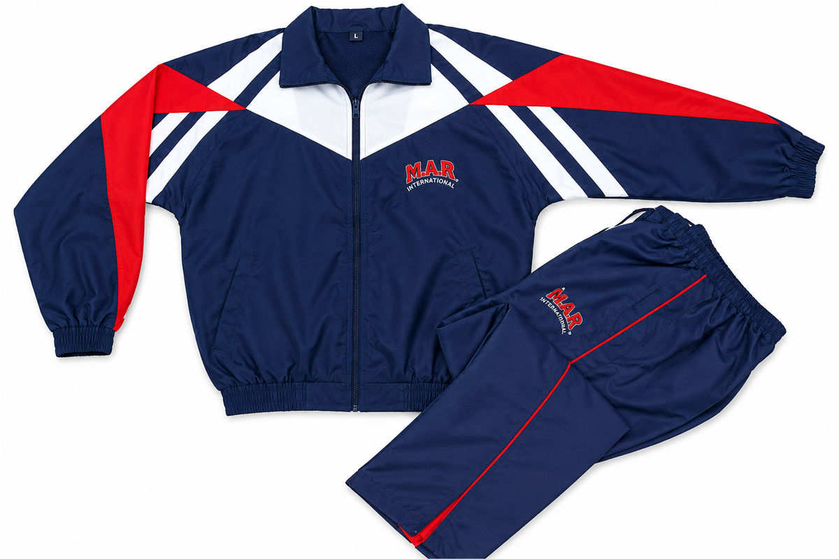 MAR-359 | Navy-Blue Tracksuit Sports Uniform