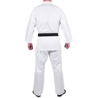 MAR-001A | Traditional White Karate Student Uniform Gi (7.5oz Fabric) + FREE BELT - Uniforms