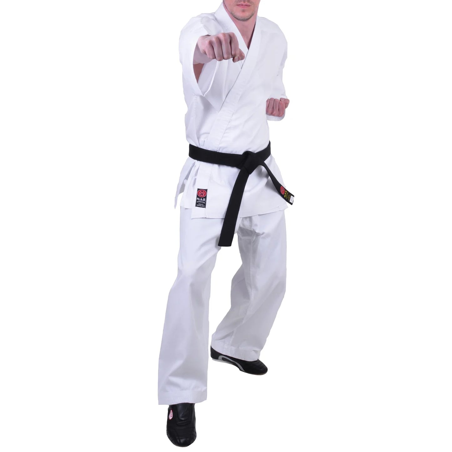 MAR-010A | White Karate Competition Uniform (8oz Fabric) - Uniforms