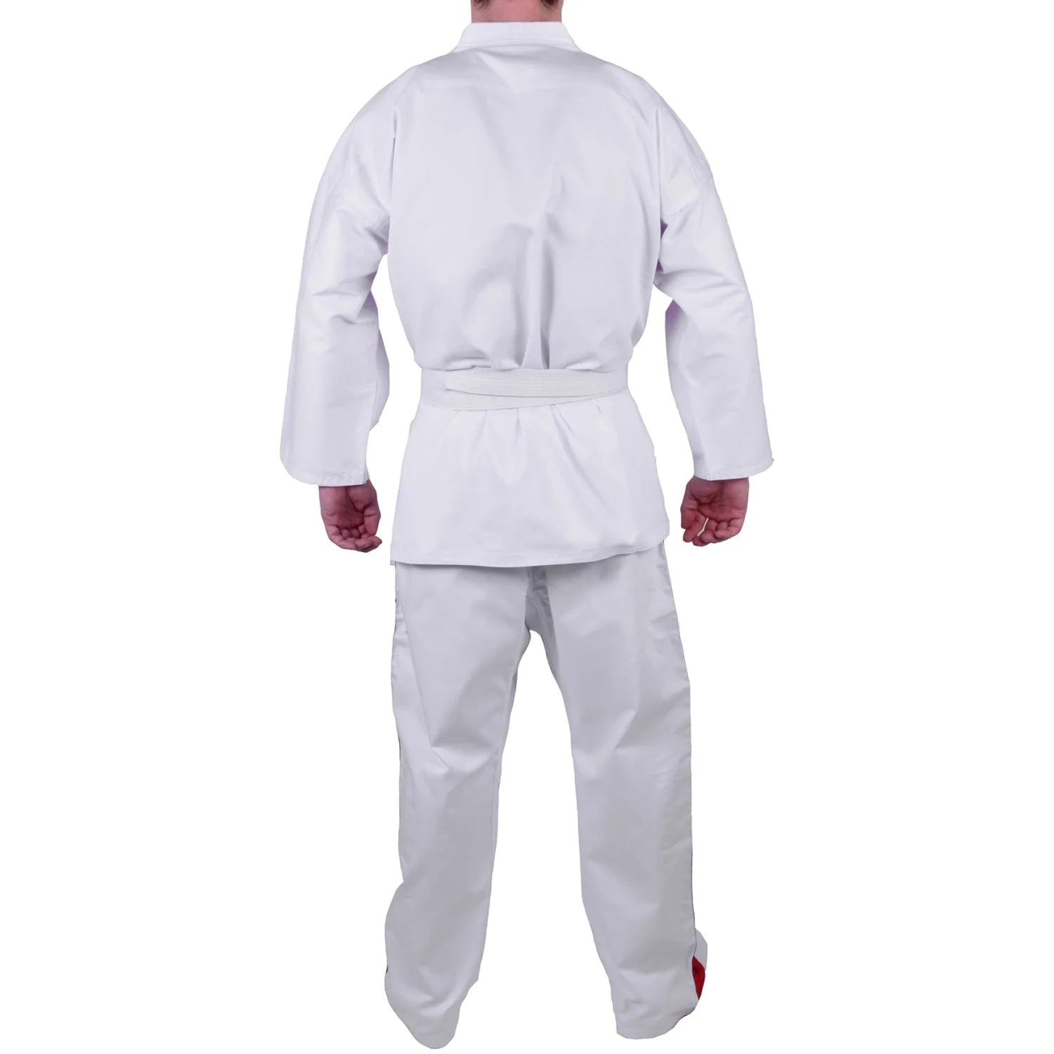 MAR-011 | Red Karate Student Uniform (8oz Fabric) + FREE BELT - Uniforms