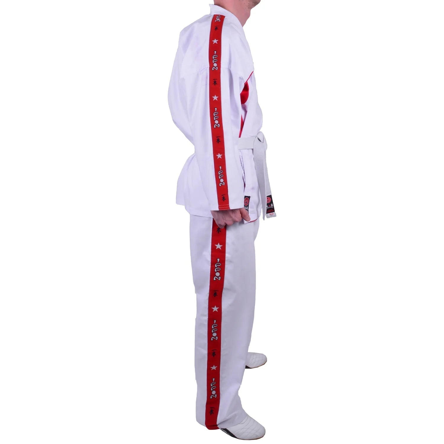 MAR-011 | Red Karate Student Uniform (8oz Fabric) + FREE BELT - Uniforms