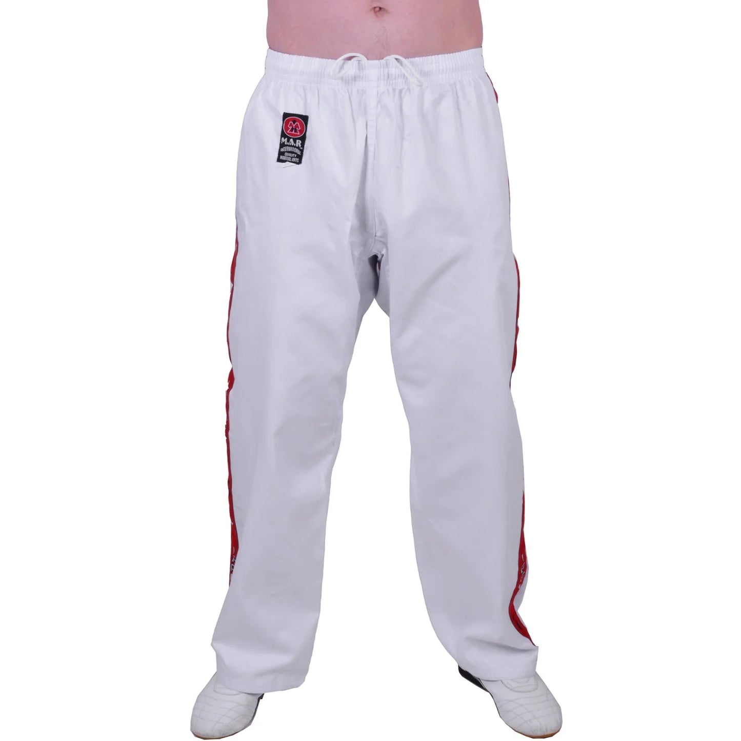 MAR-011 | Red Karate Student Uniform (8oz Fabric) + FREE BELT - Uniforms