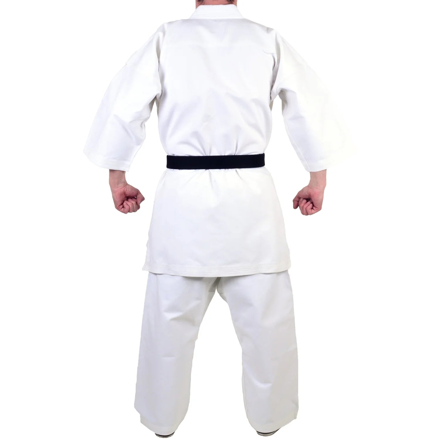 MAR-014B | White Karate Competition Uniform - Japanese Style (14oz Canvas Fabric) - Uniforms