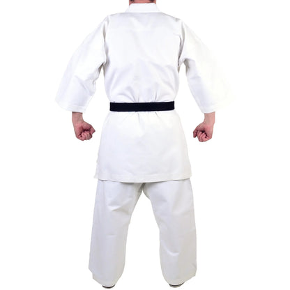 MAR-014B | White Karate Competition Uniform - Japanese Style (14oz Canvas Fabric) - Uniforms
