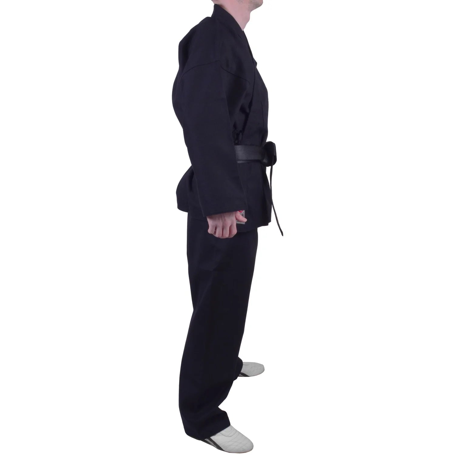 MAR-016 | Black Karate Heavyweight Competition Uniform (14oz Canvas Fabric) - Uniforms