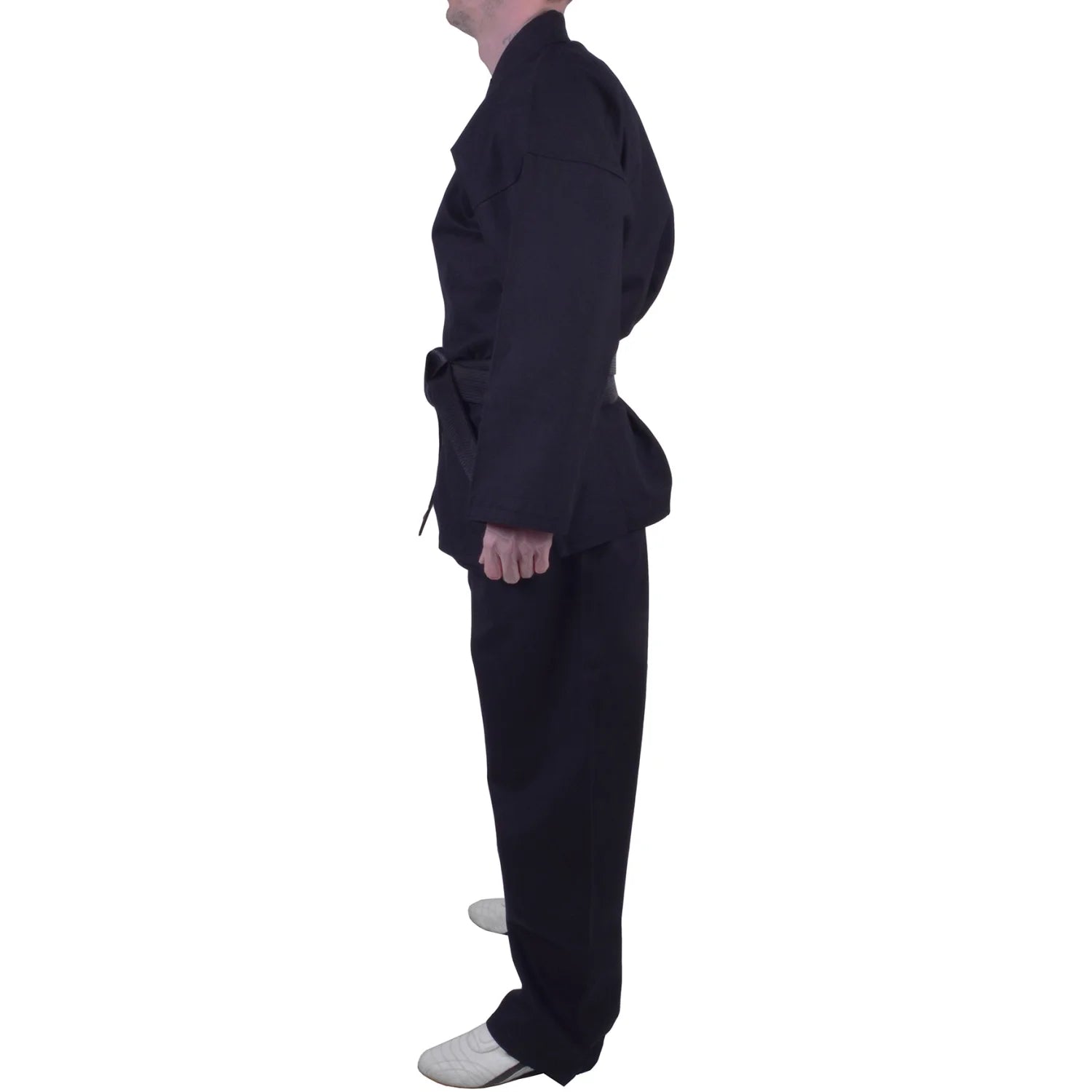 MAR-016 | Black Karate Heavyweight Competition Uniform (14oz Canvas Fabric) - Uniforms