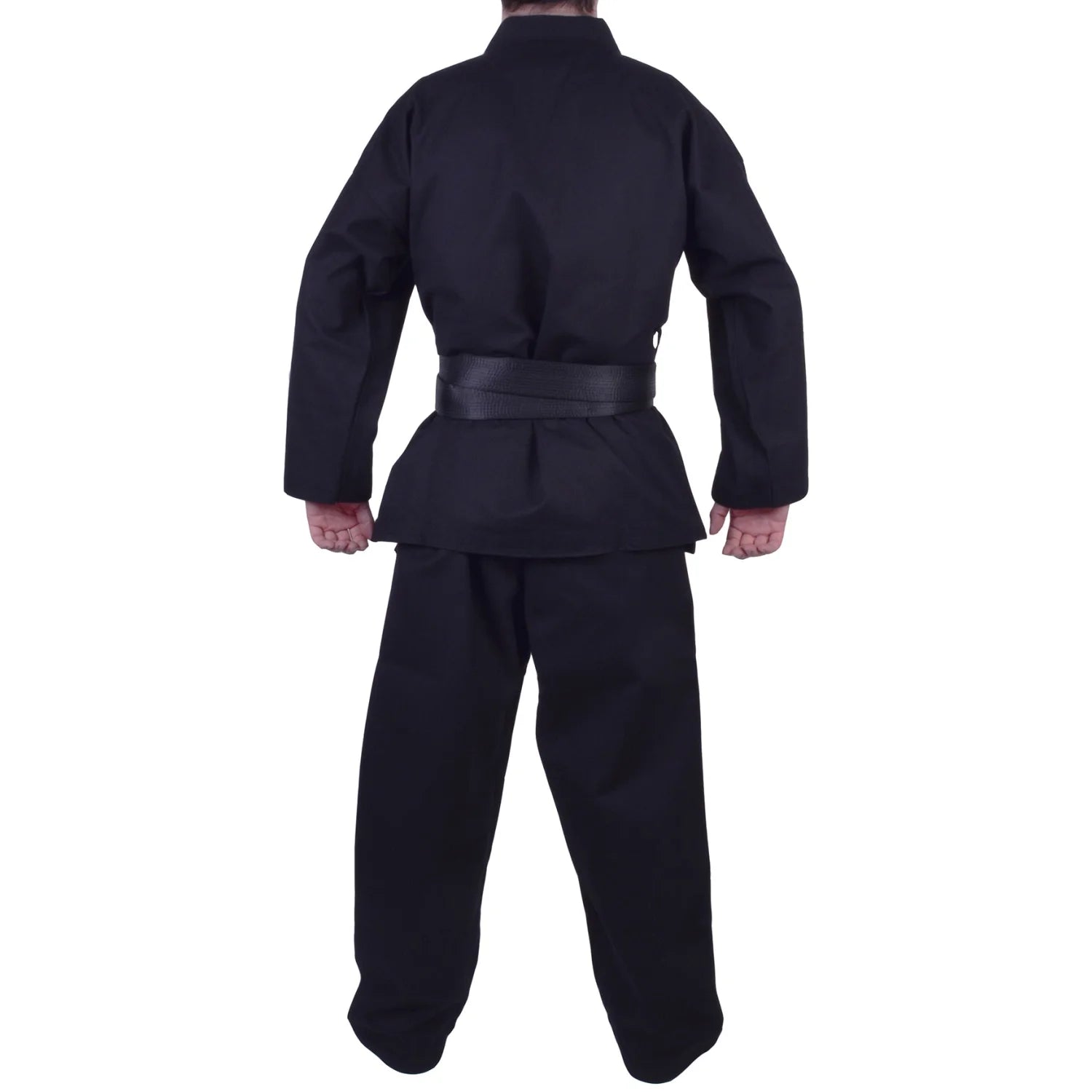 MAR-016 | Black Karate Heavyweight Competition Uniform (14oz Canvas Fabric) - Uniforms