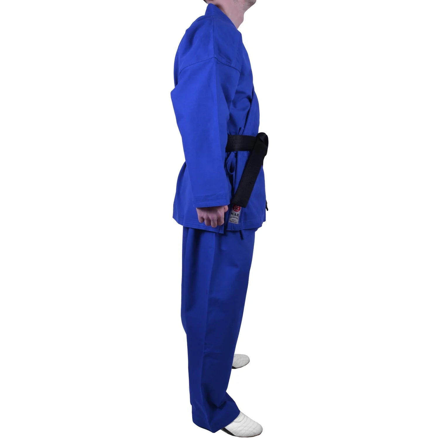 MAR-017 | Blue Karate Tournament Heavyweight Uniform (14oz Canvas Fabric) - Uniforms
