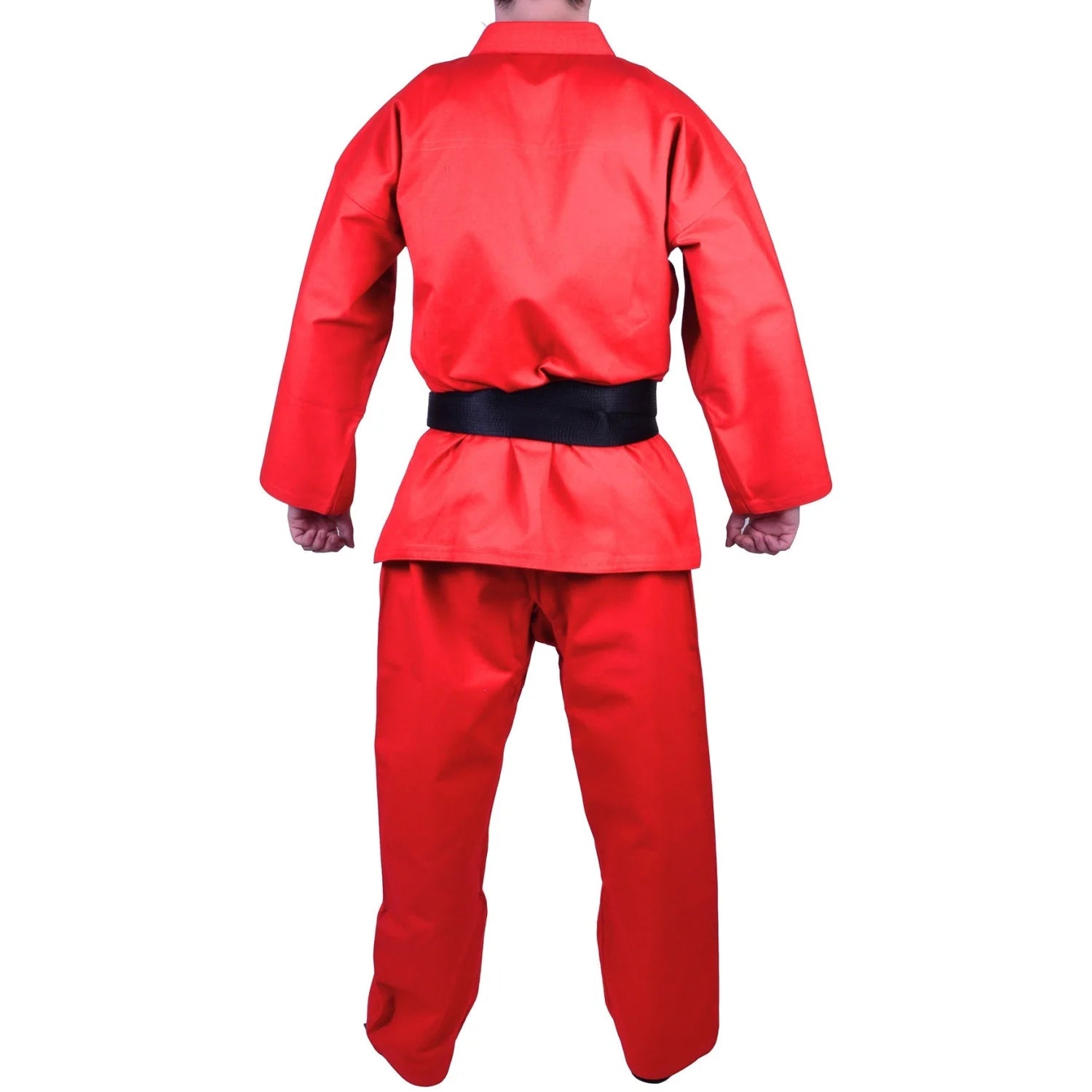 MAR-018 | Red Karate Tournament Heavyweight Uniform (14oz Canvas Fabric) - Uniforms