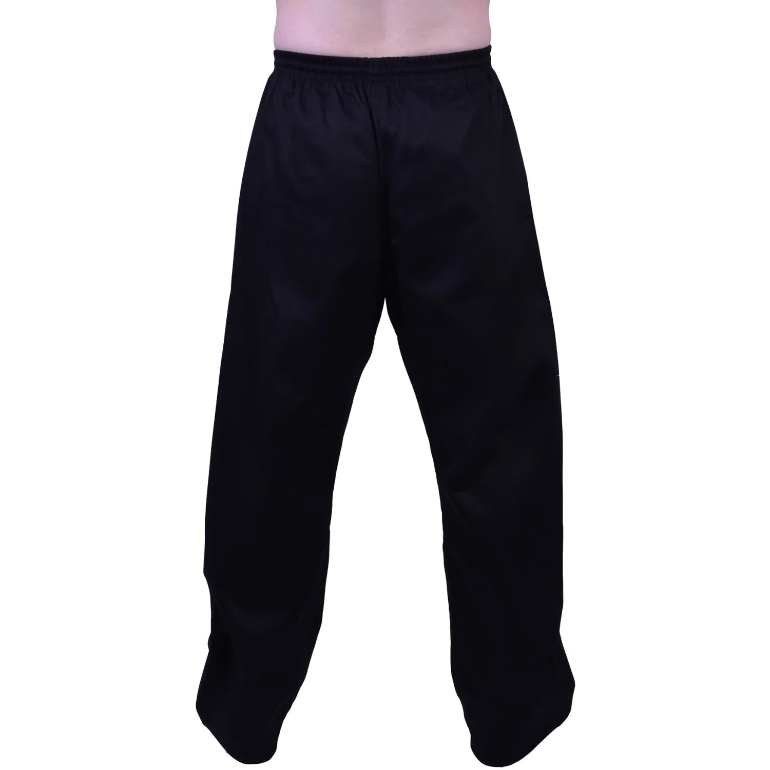 MAR-020B | 8oz Black Traditional Karate Trousers - Trousers