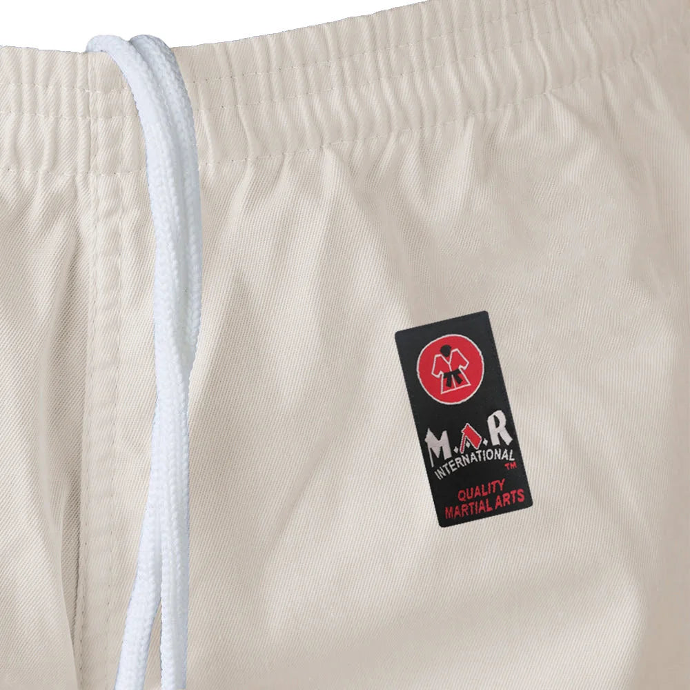 MAR-021 | Lightweight unbleached Judo Uniform For Beginner Students + FREE BELT - Uniforms