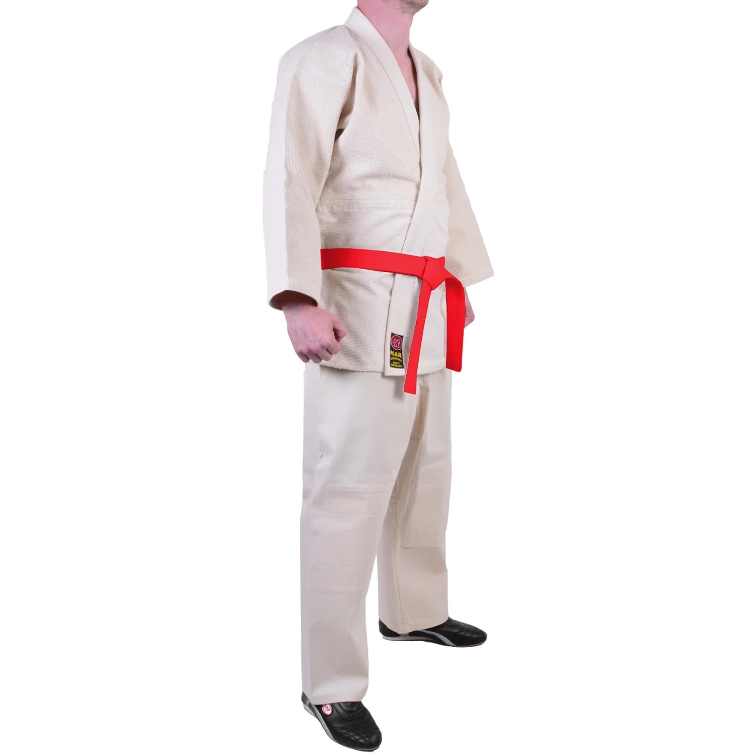 MAR-021 | Lightweight unbleached Judo Uniform For Beginner Students + FREE BELT - Uniforms