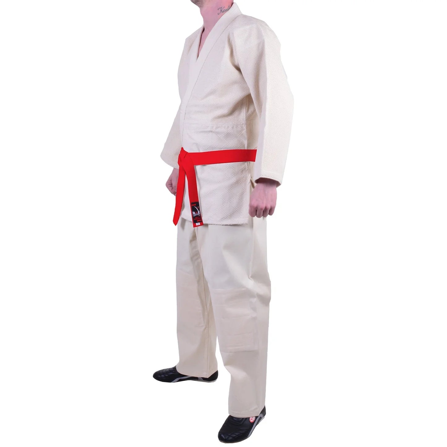 MAR-021 | Lightweight unbleached Judo Uniform For Beginner Students + FREE BELT - Uniforms