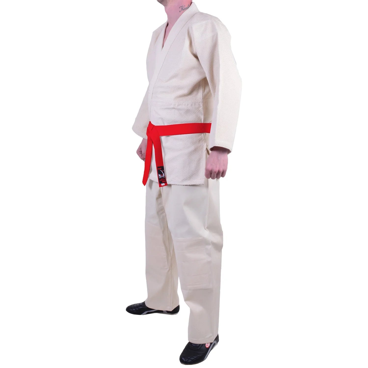 MAR-021 | Lightweight unbleached Judo Uniform For Beginner Students + FREE BELT - Uniforms