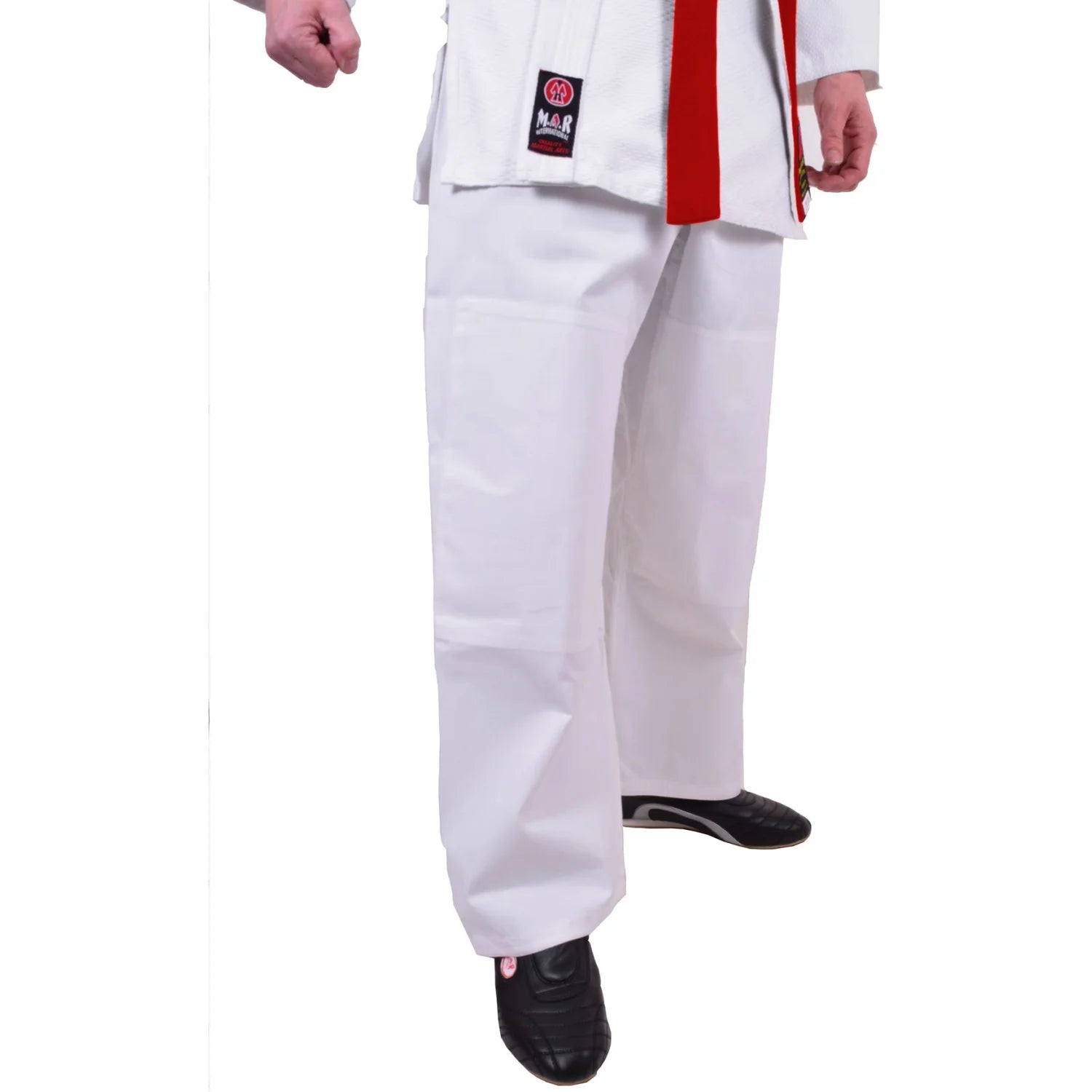 MAR-023 | White Lightweight Judo/Jiu-Jitsu Uniform for Beginner Students + FREE BELT - Uniforms