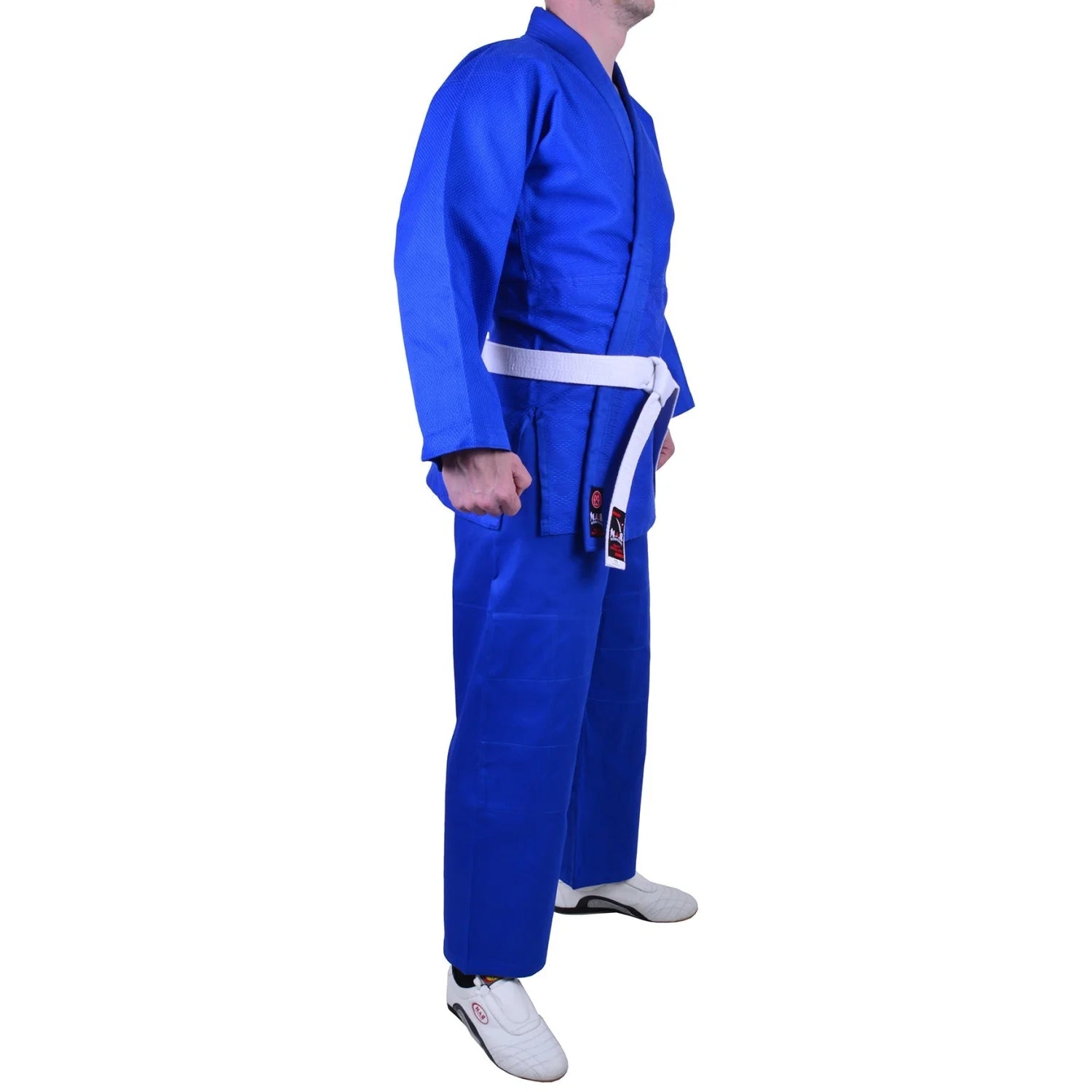 MAR-024A | Lightweight Blue Judo/Jiu-Jitsu Uniform for Beginner Students + FREE BELT - Uniforms