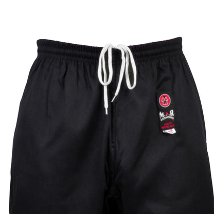MAR-026B | Mediumweight Black Judo Uniform For Intermediate Students + FREE BELT - Uniforms