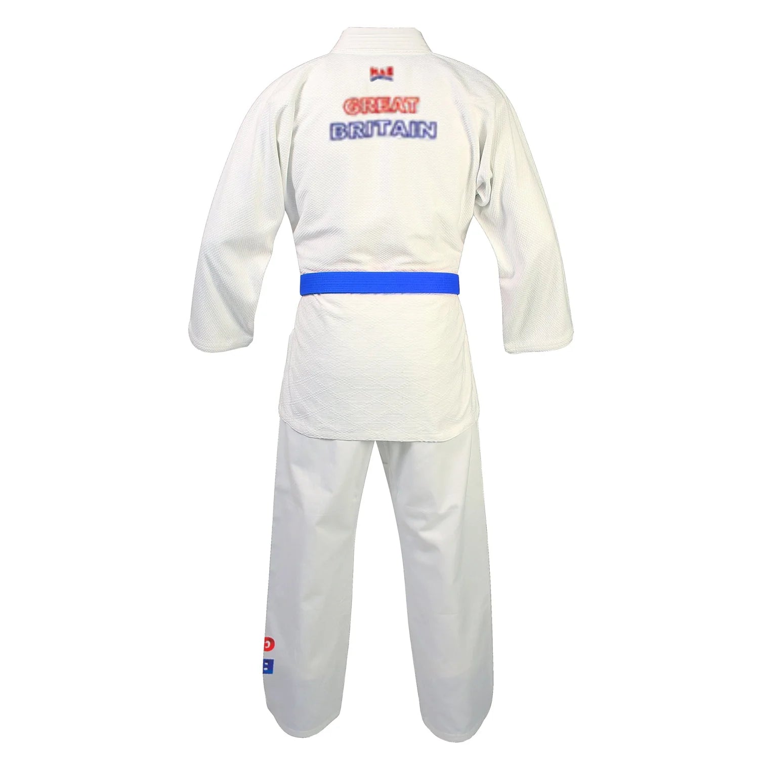 MAR-027 | White Great Britain Styled Judo/Jiu-Jitsu Competition Uniform + FREE BELT - Uniforms