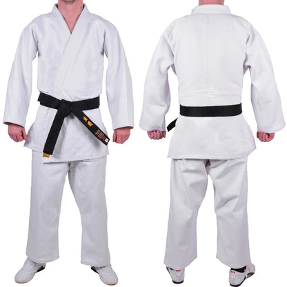 MAR-028 | White Judo Double Weaved Uniform - Uniforms