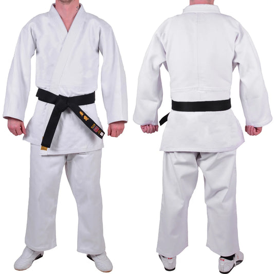MAR-028 | White Judo Double Weaved Uniform - Uniforms