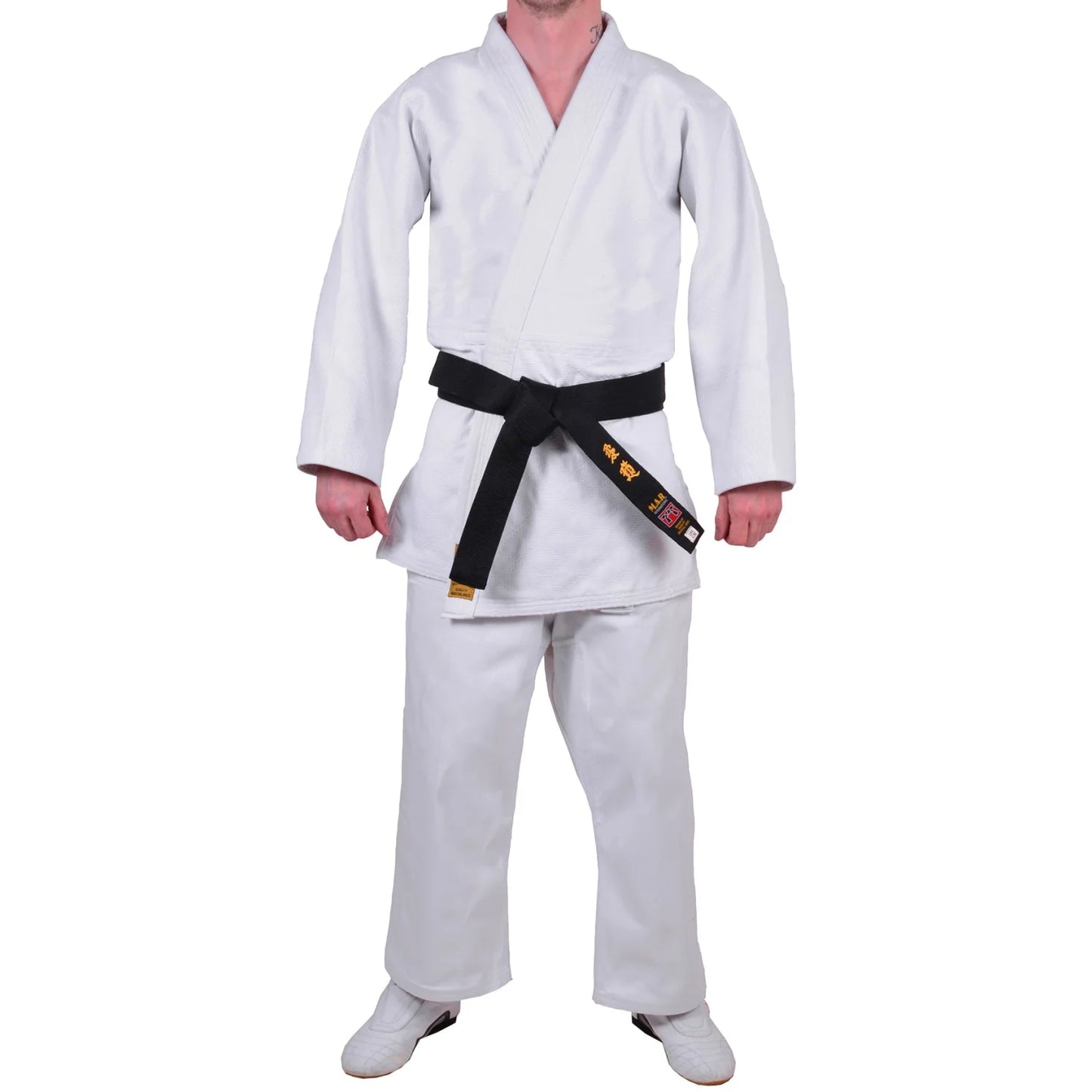 MAR-028 | White Judo Double Weaved Uniform - Uniforms