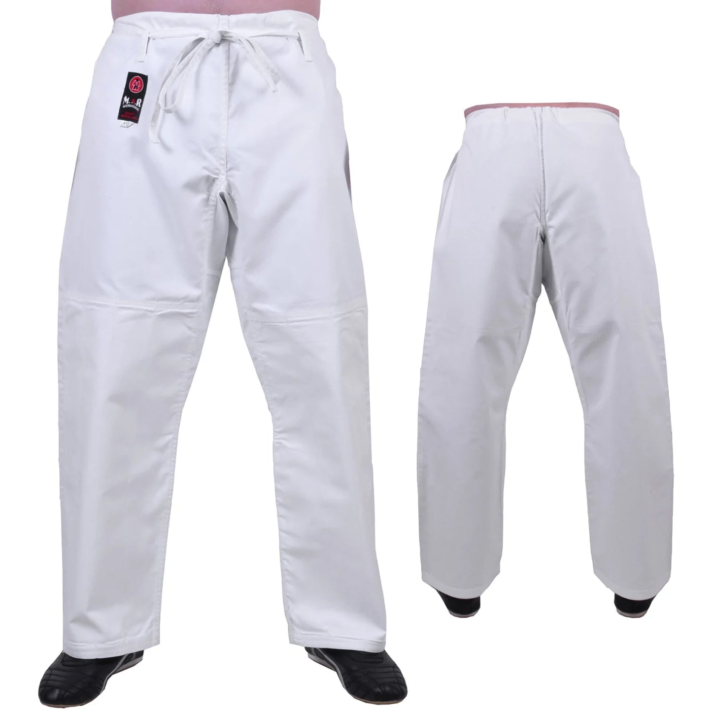 MAR-031A | White Judo Trousers - Trousers