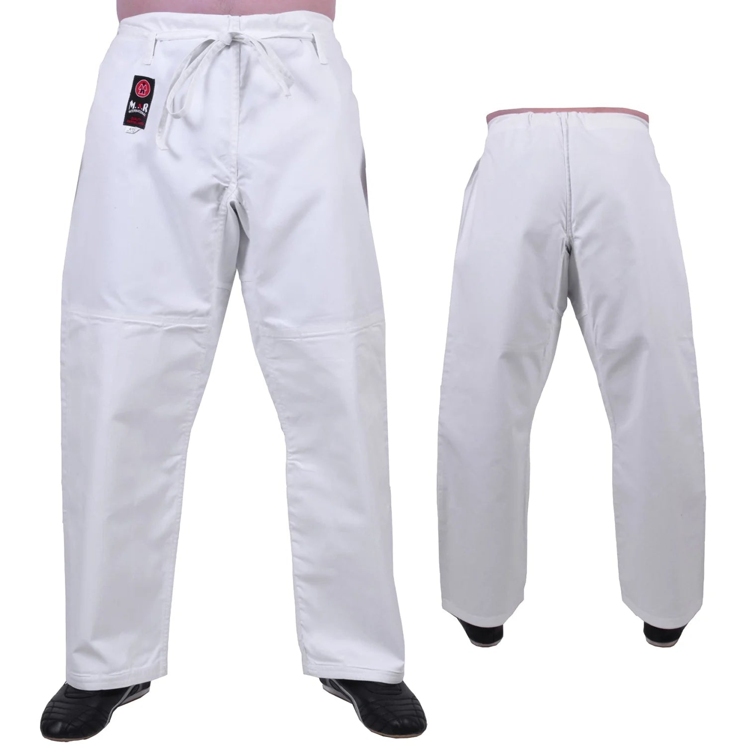 MAR-031A | White Judo Trousers - Trousers