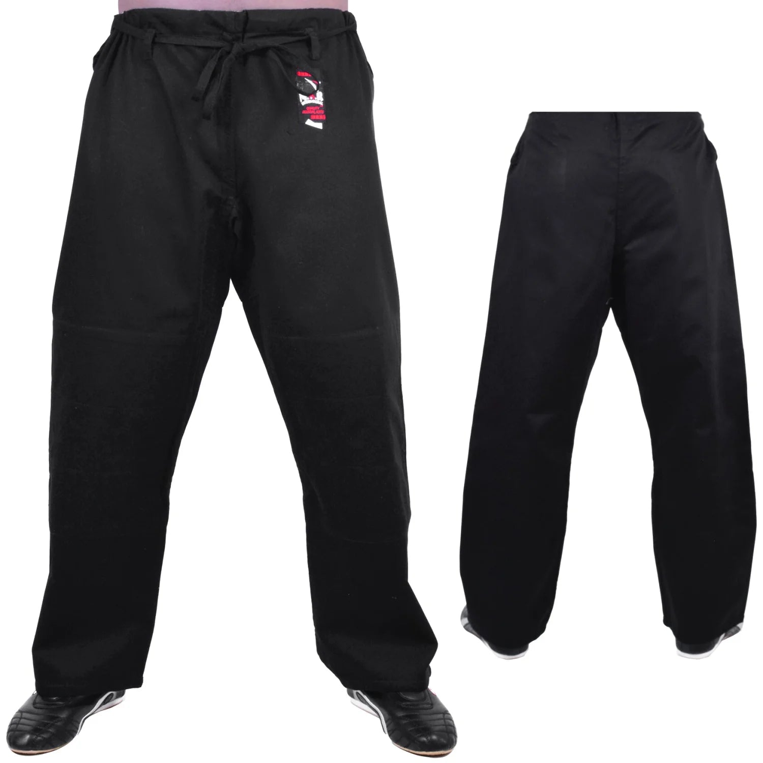 MAR-031C | Black Judo Trousers - Trousers
