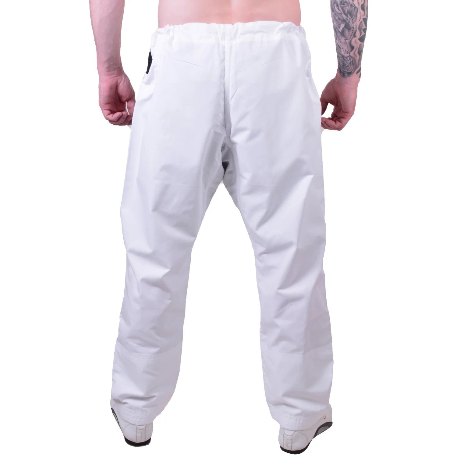 MAR-031D | White BJJ Trousers - Trousers