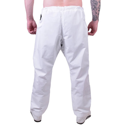 MAR-031D | White BJJ Trousers - Trousers