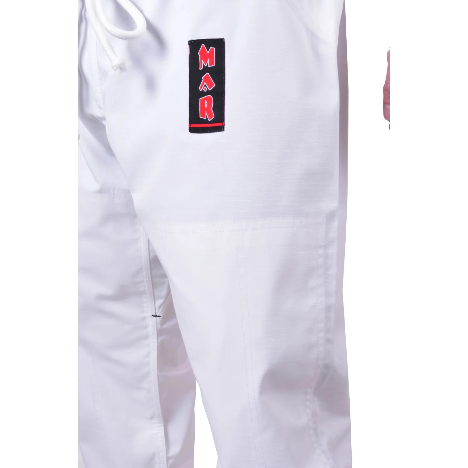 MAR-031D | White BJJ Trousers - Trousers