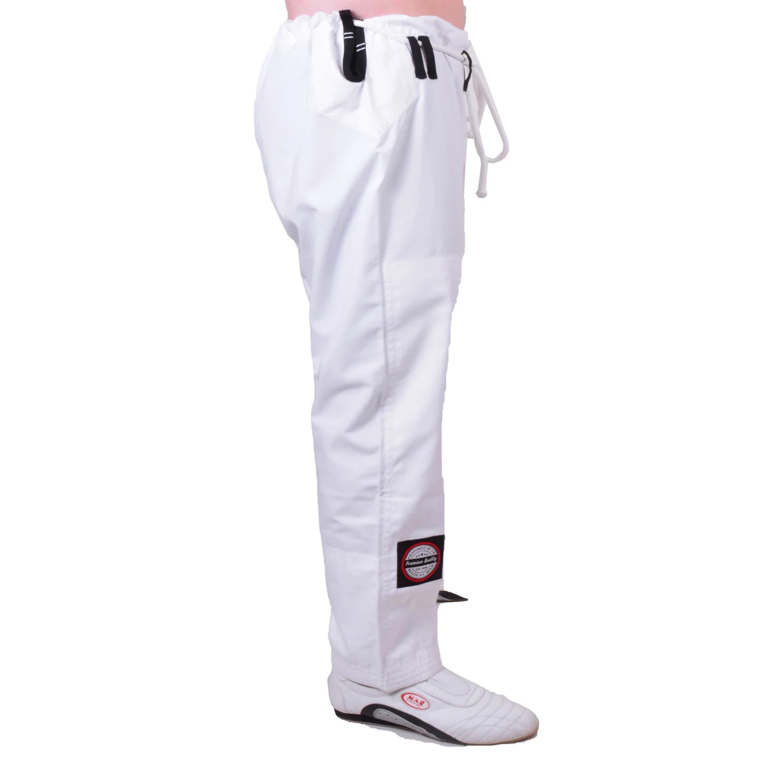 MAR-031D | White BJJ Trousers - Trousers