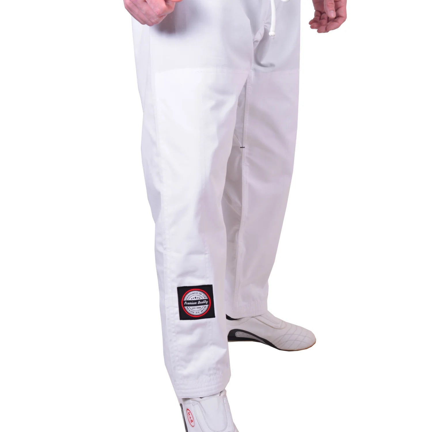 MAR-031D | White BJJ Trousers - Trousers