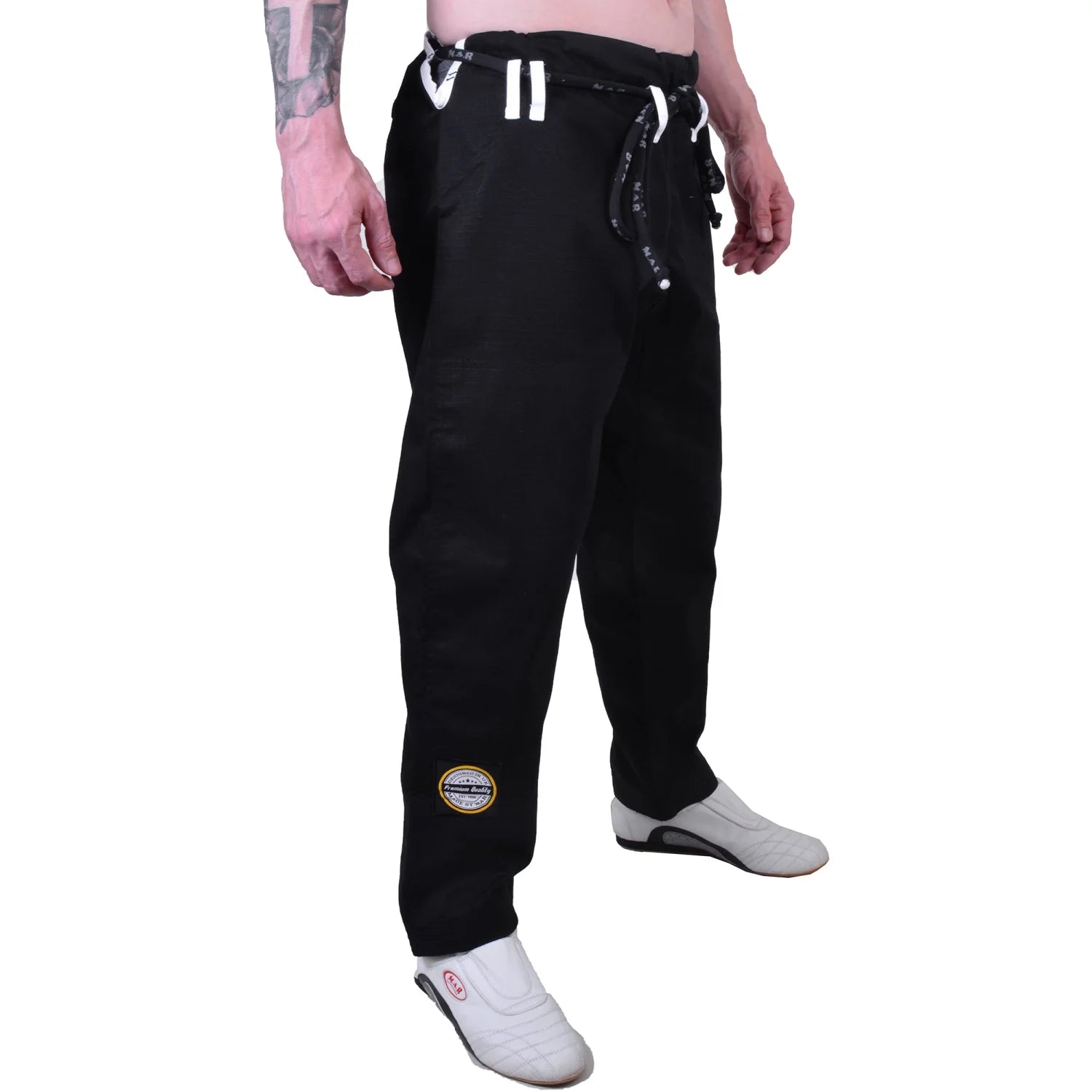 MAR-031F | Black BJJ Trousers - Trousers