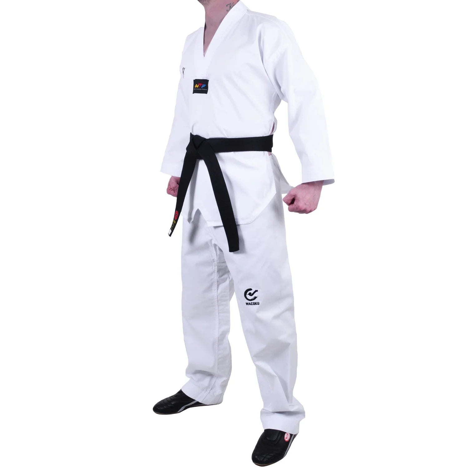 MAR-032B | White WT Approved Taekwondo Uniform - Uniforms